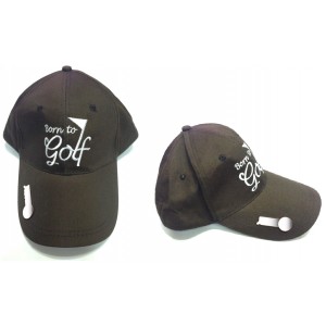 Cap with Magnetic Golf Ball Marker